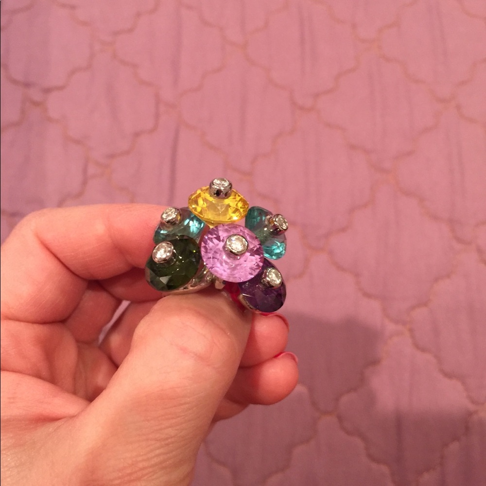 Fun Gemstone Ring - image 3